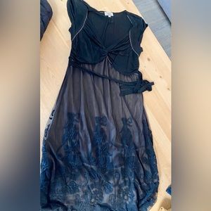 Vintage L’Officiel New Zealand Lace Dress (size 8)